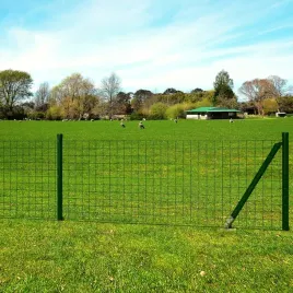 vidaxl-euro-ogrodzenie-stalowe-10-x-12-m-zielone