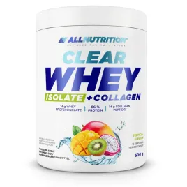 allnutrition-clear-whey-isolate-collagen-500g-owoce-tropikalne