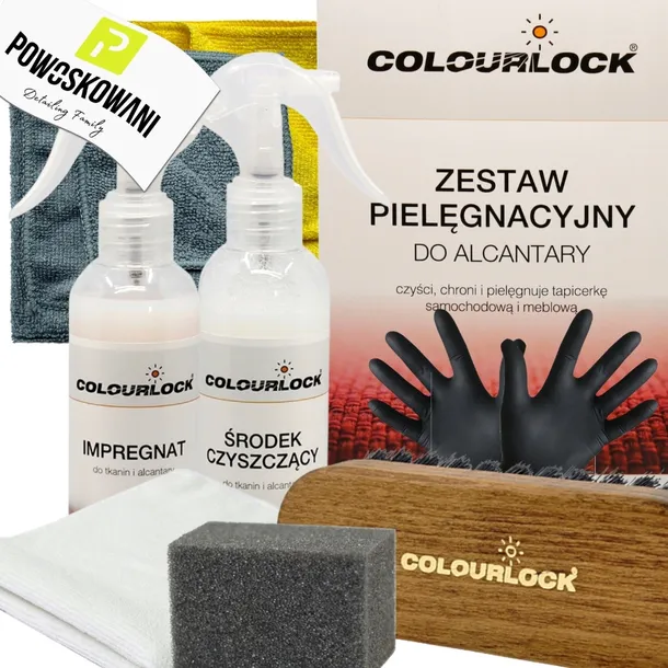 Colourlock Zestaw do czyszczenia i impregnacji alcantary/alkantary