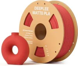 deeplee-matte-pla-175-mm-filament-3d-1-kg-rubinowo-czerwony