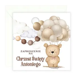 zaproszenia-na-chrzest-personalizowane-mis-koperta-biala