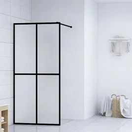 vidaxl-scianka-prysznicowa-mrozone-szklo-hartowane-100x195-cm