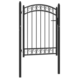 vidaxl-brama-ogrodzeniowa-emmen-z-lukowym-dachem-stalowa-100x985-cm-cza