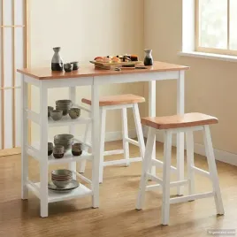 vidaxl-zestaw-barowy-3-szt-mdf-bialy