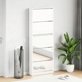 vidaxl-szafka-na-buty-z-5-polkami-lustrzana-biala-63x17x1695-cm