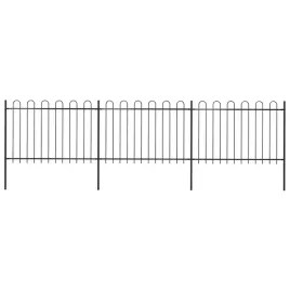 vidaxl-ogrodzenie-ogrodowe-z-obrecza-stalowa-537x120-cm-czarne