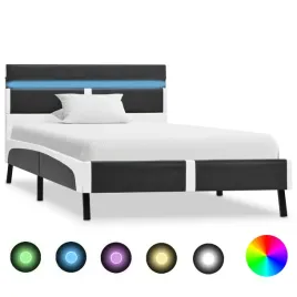 vidaxl-rama-lozka-z-led-szara-sztuczna-skora-90-x-200-cm