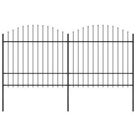 vidaxl-ogrodzenie-ogrodowe-z-wlocznia-stalowe-359-x-175-cm-czarne