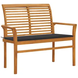 vidaxl-lawka-ogrodowa-z-antracytowa-poduszka-112-cm-drewno-tekowe