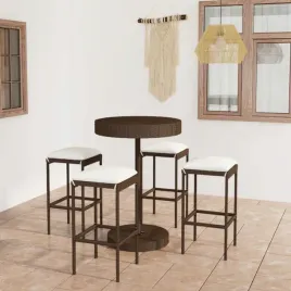 vidaxl-5-cz-zestaw-mebli-barowych-z-poduszkami-rattan-pe-brazowy