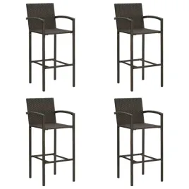 vidaxl-stolki-barowe-4-szt-brazowe-rattan-pe