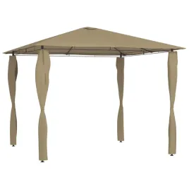 vidaxl-altana-z-pokryciem-slupkow-3x3x26-m-taupe-160-g-m
