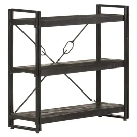 vidaxl-3-poziomowy-regal-czarny-90x30x80-cm-lite-drewno-mango