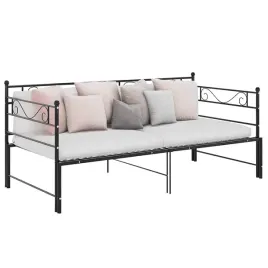 vidaxl-sofa-z-wysuwana-rama-lozka-czarna-metalowa-90x200-cm