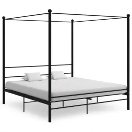 vidaxl-rama-lozka-z-baldachimem-czarna-metalowa-200-x-200-cm
