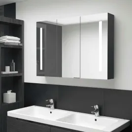 vidaxl-szafka-lazienkowa-z-lustrem-i-led-89x14x62-cm-lsniaca-czern