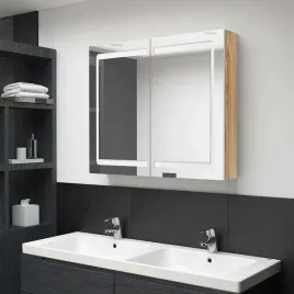 vidaxl-szafka-lazienkowa-z-lustrem-i-led-biel-i-dab-80x12x68-cm