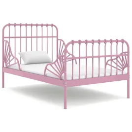 vidaxl-przedluzana-rama-lozka-rozowa-metalowa-80x130-200-cm