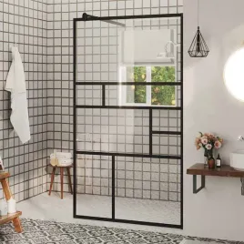 vidaxl-scianka-prysznicowa-przezroczyste-szklo-esg-90x195-cm-czarna