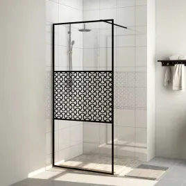 vidaxl-scianka-prysznicowa-przezroczyste-szklo-esg-90x195-cm-czarna
