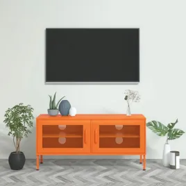 vidaxl-szafka-pod-telewizor-pomaranczowa-105x35x50-cm-stalowa