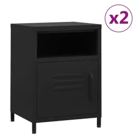 vidaxl-szafki-nocne-2-szt-czarne-35x35x51-cm-stalowe