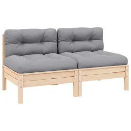 vidaxl-2-osobowa-sofa-ogrodowa-z-szarymi-poduszkami-drewno-sosnowe