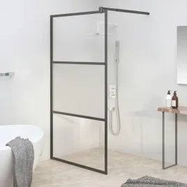 vidaxl-scianka-prysznicowa-100x195-cm-szklo-polmrozone-esg-czarna