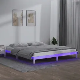 vidaxl-rama-lozka-z-led-biala-150x200-cm-king-size-lite-drewno