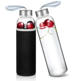 2szt-butelka-szklana-na-wode-hestya-bidon-na-napoje-500ml-w-etui-neopren
