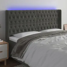 vidaxl-zaglowek-do-lozka-z-led-ciemnoszary-183x16x118-128cm-aksamit