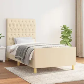 vidaxl-rama-lozka-bez-materaca-kremowe-100x200-cm-obita-tkanina