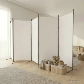 vidaxl-parawan-5-panelowy-bialy-433x180-cm-tkanina