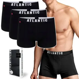 atlantic-3mh-011-bokserki-meskie-bawelniane-szorty-czarne-3-pary-xl