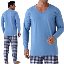 pizama-meska-dluga-zimowa-komplet-bluzka-i-spodnie-100percent-bawelna-xl