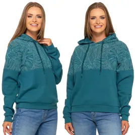 moraj-bluza-damska-ze-wzorem-dresowa-ocieplana-gruba-z-kapturem-l