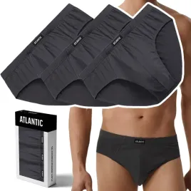 atlantic-3bmp-006-klasyczne-meskie-slipy-majtki-100percent-bawelna-grafit-l