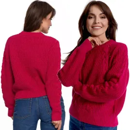 sweterek-damski-moraj-klasyczny-cieply-sweter-azurowy-z-warkoczami-l-xl
