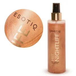 mgielka-do-ciala-esotiq-mist-nightlife-zlota-z-brokatem-200-ml