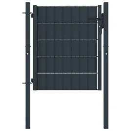 vidaxl-brama-ogrodzeniowa-pvc-i-stal-100x81-cm-antracyt