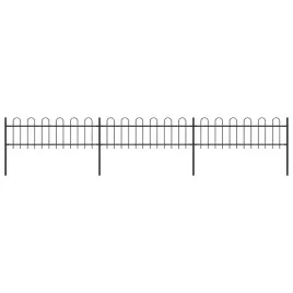 vidaxl-ogrodzenie-ogrodowe-z-obrecza-stal-537-x-60-cm-czarne