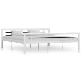 vidaxl-rama-lozka-bialo-czarna-metalowa-180x200-cm