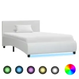 vidaxl-rama-lozka-z-led-biala-sztuczna-skora-90-x-200-cm