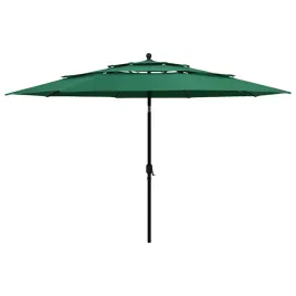 vidaxl-3-poziomowy-parasol-na-aluminiowym-slupku-zielony-35-m