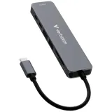 adapter-hub-verbatim-usb-c-3-2-pd-100w-hdmi-4k-sd-microsd-aluminiowy-stan-nowy