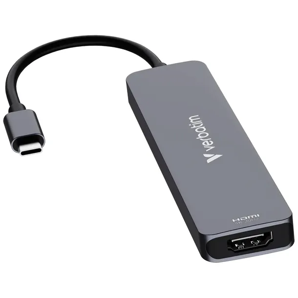 adapter-hub-verbatim-usb-c-3-2-pd-100w-hdmi-4k-sd-microsd-aluminiowy-stan-nowy