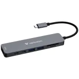 adapter-hub-verbatim-usb-c-3-2-pd-100w-hdmi-4k-sd-microsd-aluminiowy-stan-nowy