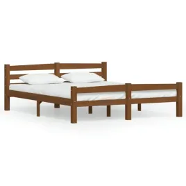 vidaxl-rama-lozka-miodowy-braz-lite-drewno-sosnowe-160-x-200-cm