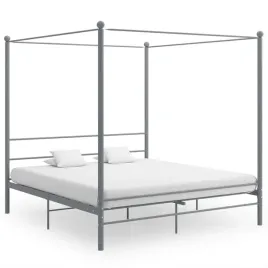 vidaxl-rama-lozka-z-baldachimem-szara-metalowa-180-x-200-cm