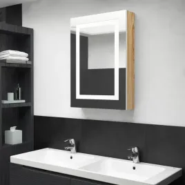 vidaxl-szafka-lazienkowa-z-lustrem-i-led-biel-i-dab-50x13x70-cm